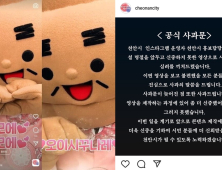 설 인사 영상에 일본어 밈… 천안시, 결국 사과