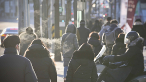 최강 한파 속 출근길