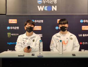 한화생명e스포츠 “연습 때 모습 전혀 안 나온다… 압박감도 느껴”