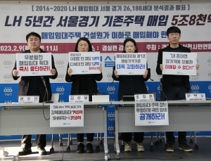 경실련 “집값 폭등 시기 임대주택 매입, 혈세 낭비”