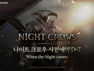 위메이드 ‘나이트 크로우’, 16일 사전 예약 시작