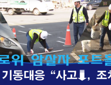 수원시, 포트홀 24시간 대응체계 구축…사고 90% 감소