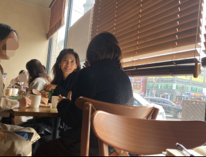 ‘오늘은 학부모’…카페서 만난 이부진 사장