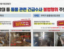 경기도, 동물학대 긴급수사…동물보호법 위반 3개소 적발