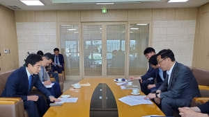 이용호 의원, 지역구 내년 예산 확보 세종청사 방문 