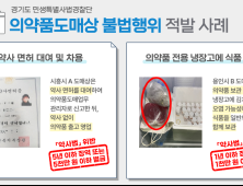 경기도, 약사면허 대여 등 의약품 도매상 7곳 불법행위 적발