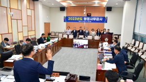 완주군의회, 행정사무감사 ‘완주군 조직개편 개선방향’ 주문