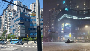 [단독] 강남역 또 침수되나...배수로공사 지지부진