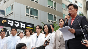 민주당 찾은 양평군수