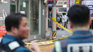 참혹한 신림역 인근 흉기난동 현장 