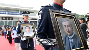 '애국지사' 최재형 선생 부부, 국립현충원에 안장 
