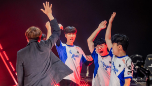 ‘1세트 대역전극’ DRX, BLG 꺾고 PO 승자조 2R 진출