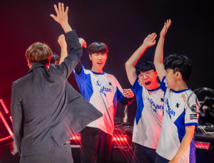 ‘1세트 대역전극’ DRX, BLG 꺾고 PO 승자조 2R 진출