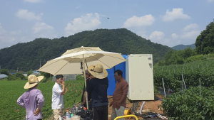 영월군, '드론 작물 모니터링 기술' 성과 확인