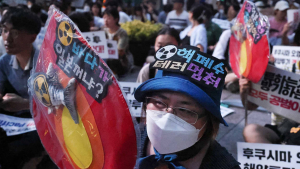 “오염수 해양 투기 절대 안돼요”