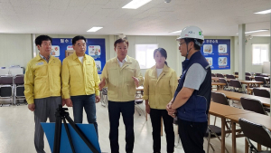 익산시의회 산업건설위원회, 마동 신축아파트 천장누수 긴급 현장방문 