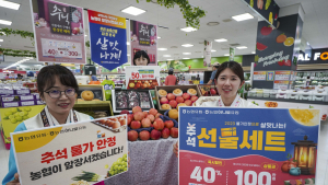 농협 하나로마트, 추석 선물세트 할인 판매