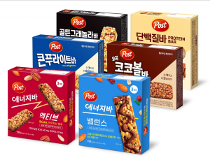 “맛과 영양 간편하게”…동서식품, ‘포스트 바’ 6종 선보여