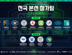 ‘2023 이스포츠 대학리그’, ‘리그 오브 레전드’ 종목 전국 본선 개최
