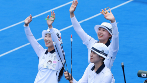 적수가 없다 ··· 여자 양궁 리커브, 中 꺾고 7연패