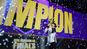 14번의 도전 끝에…김민철, 변현제 꺾고 ASL 첫 우승 차지