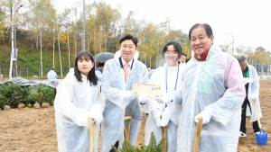 평창군, 청소년과 함께하는 올림픽 나무심기 행사