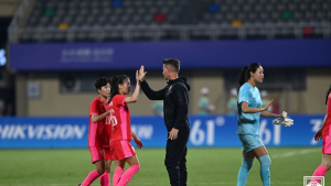 한 골이 모자라서…여자축구, 파리 올림픽 진출 좌절