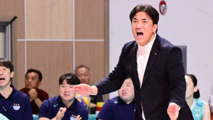 2번째 리버스 스윕…차상현 GS 감독 “선수들 잘 뭉쳐진 결과”
