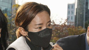 남현희 '묵묵부답' 경찰서 출석