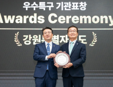 강원도, 규제자유특구 우수 기관표창 수상