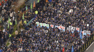 '오세훈 시장 규탄한다' 서울교통공사 노조의 외침
