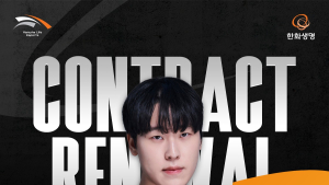 ‘제카’ 김건우, 한화생명e스포츠와 재계약