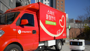 롯데글로벌로지스, ‘자율주행 배송로봇’ 실증 사업 진행