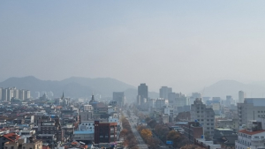 전북 서부권역에 초미세먼지 주의보 발령 