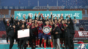 마지막 경기서 바뀐 운명…김천, 부산 제치고 기적의 역전 우승