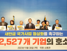 전북 연고 2527개 기업, “새만금개발 정상 추진” 촉구  