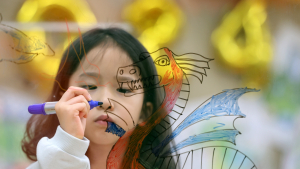 푸른 용 기운 듬뿍 받으세요 