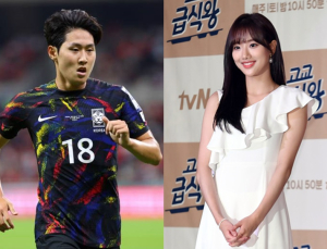 “지인 사이” 이나은 측, 이강인과 열애설 부인