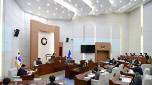 횡성군의회, 제318회 임시회 개회