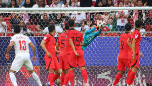 역전 허용…한국, 요르단에 1-2 ‘후반이 승부’