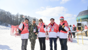 IOC 바흐 위원장⋅장미란 차관, 횡성베뉴 현장 방문