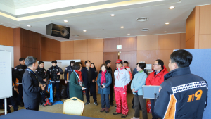 횡성군의회, 동계청소년올림픽 종사자 격려