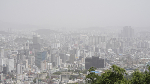 전국 대체로 흐려…곳곳 미세먼지 ‘나쁨’ [날씨]