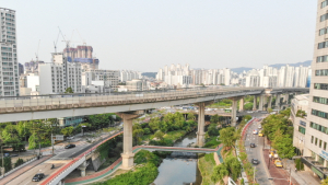 정릉천·청계천~한강 1655m…서울도심 잇는 자전거도로 개통