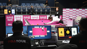 LPBA 챔피언십 8강 김민영-김민아 현장 사진