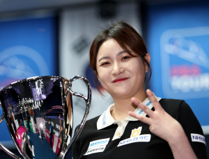 김민아, 통산 3승⋅LPBA 랭킹 1위 등극