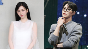 카리나·이재욱 “서로 알아가는 중”…열애 인정