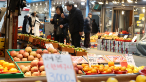 과실 물가 상승률, 소비자물가 상승률과 격차 ‘최대’