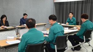 최만림 경남도 행정부지사, 진주시 의사 집단행동 대응 상황 점검