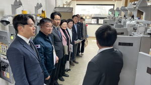 진주시의회, 경제복지위 지역 유망기업 애로사항 청취...연구개발·판로개척 지원